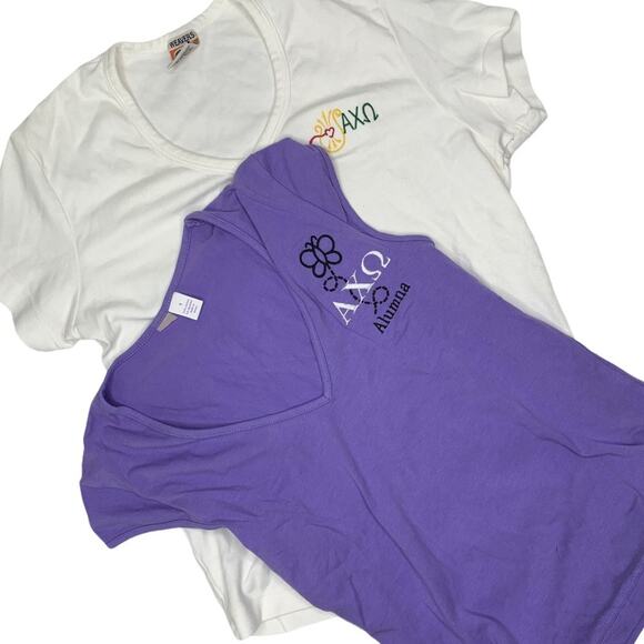 Weavers Tops - Sorority San Diego Chapter Alpha Chi Omega tees